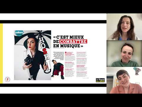 Comment fait on une interview d'artistes avec Le Monde des