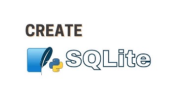 Python with SQLite - How to Create SQL Tables (CREATE)