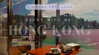 2-Hr Study With Me | BookStore in Hong Kong | Lofi Jazz: Relax Calm vibes  | 50-10 Pomodoro timer screenshot 4