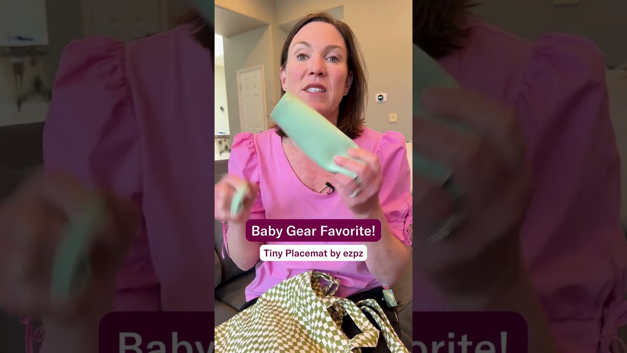 Baby Feeding Gear Favorite: Tiny Placemat