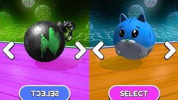 Pink Ball vs Green Ball Speed Run Mobile Gameplay Walkthrough iOS, Android Colour Ball (Part 119)