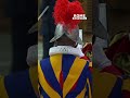 The Swiss Guard’s surprise for the pope: the sound of 'Sweet Caroline' fills the Vatican