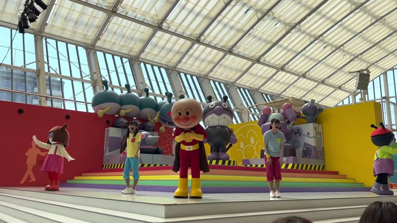 アンパンマンミュージアム　8周年記念　福岡　サンサン体操