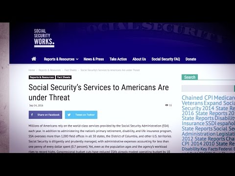 How long has Social Security had a website?