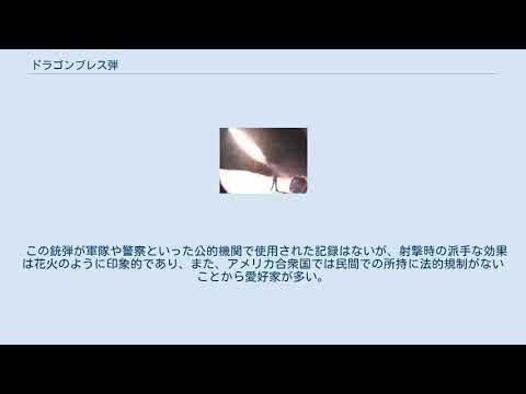 ドラゴンブレス弾