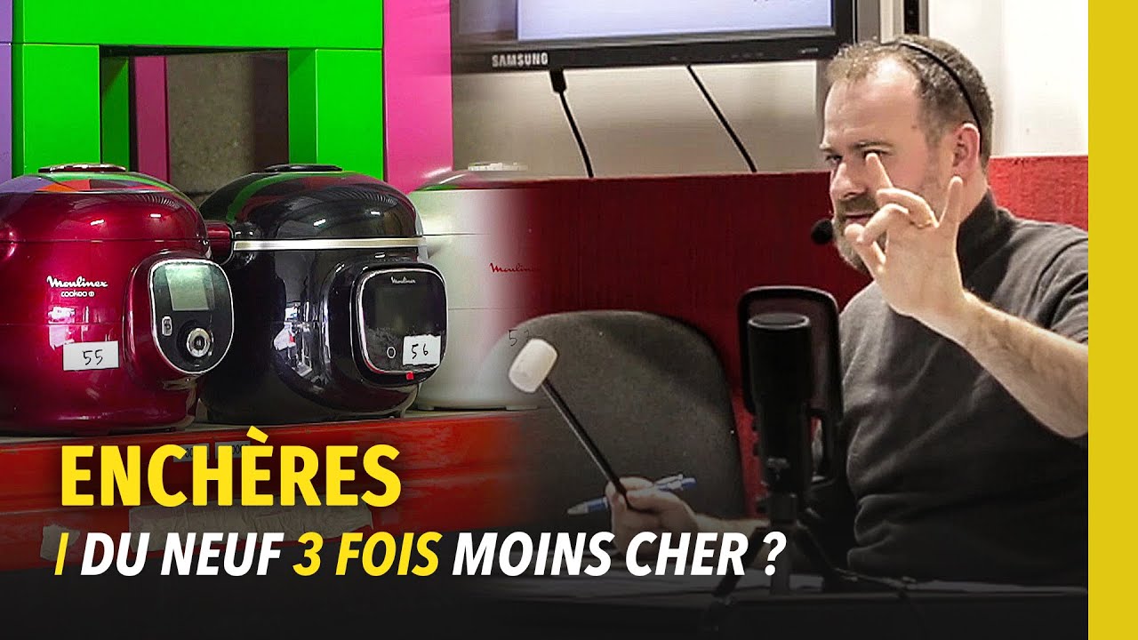 De l'électroménager à moindre prix : les enchères, un moyen écolo