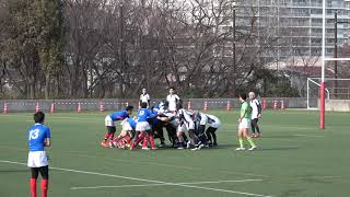 ラグビー コスモ石油 VS 出光 41 20190223 4K HDR対応
