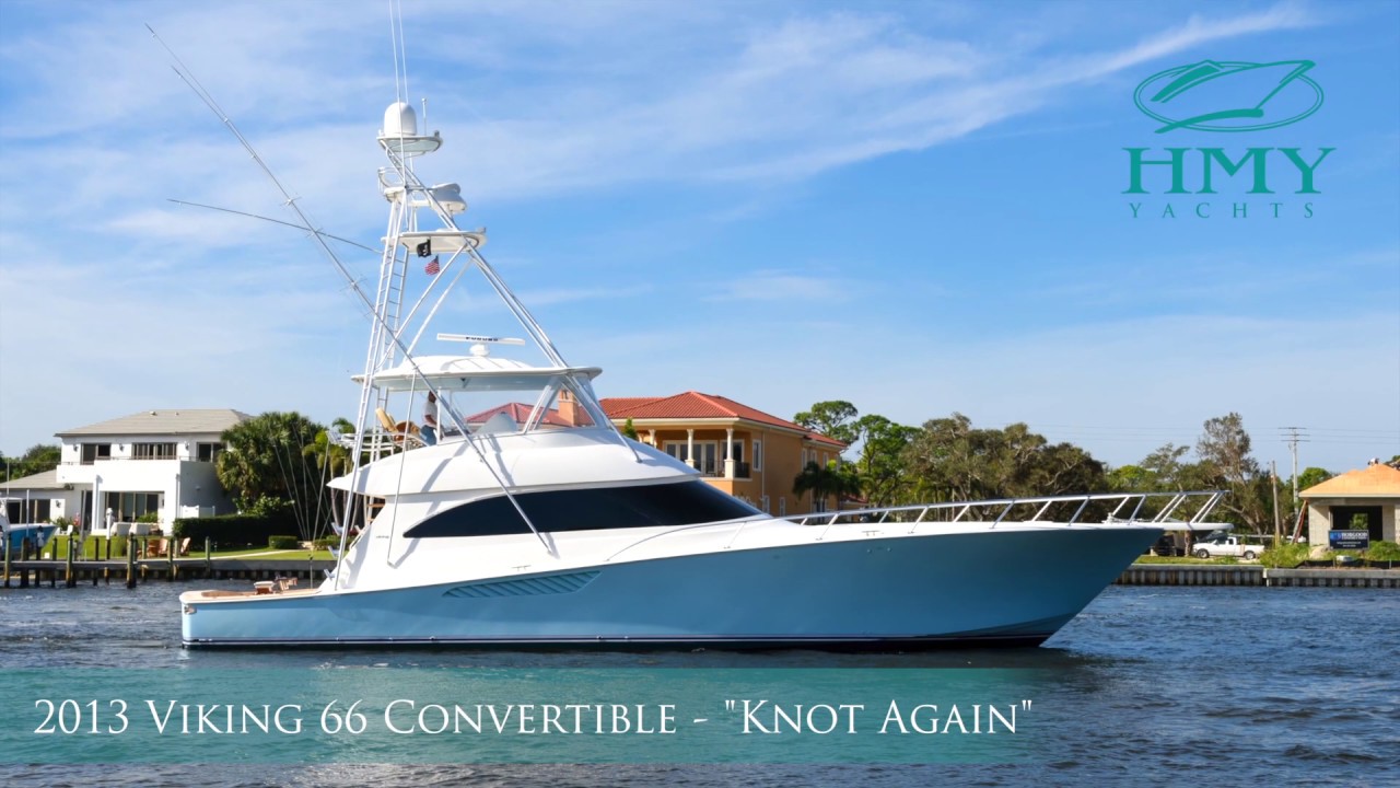 2013 Viking 66’ Convertible KNOT AGAIN – For Sale with HMY Yachts