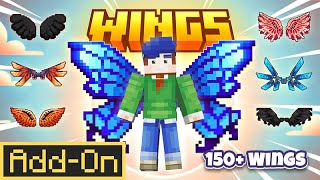 150+WINGS ADDON For Minecraft Bedrock Edition is ruined by Mojang limitations! screenshot 5