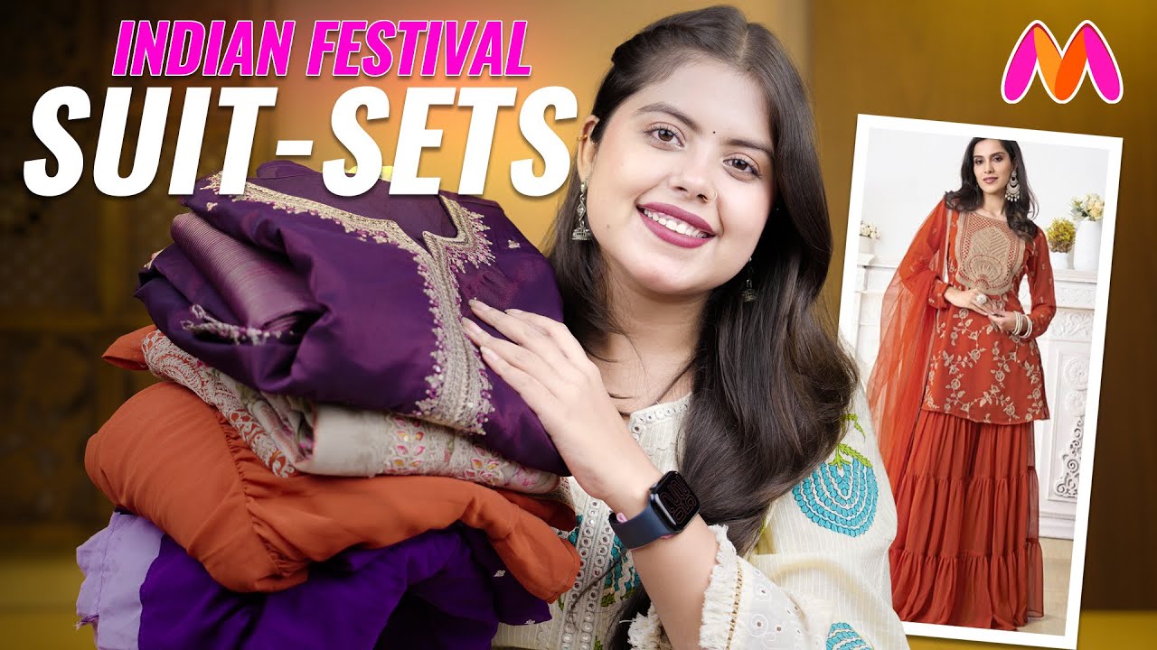 Premium Suit/Kurti Set For Women/Girls | Myntra Festive Kurta-Set Haul 2025 By Priya Pandey
