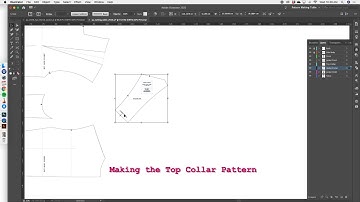 Drafting Top Collar Pattern in Adobe Illustrator  ||  Aurelia Andrea
