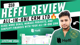 Heffl Review 2026 🔥 Best CRM, Projects & Invoicing in One Platform