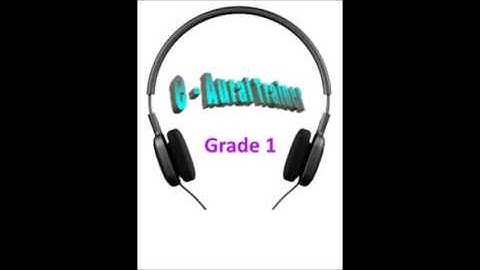 E Aural Trainer Test 101 - Grade 1/2 Aural