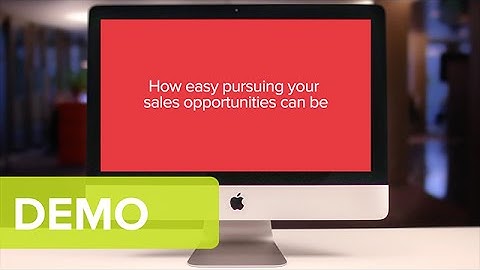 Sales Management with SuperOffice CRM – SuperOffice 8