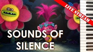 How to play Sounds of Silence easy piano tutorial - lesson preview