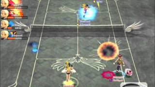 Fantasy Tennis Battle - DecaBr & FireClippeR (sexy hot sets) vs. XEleganceX & MrBad