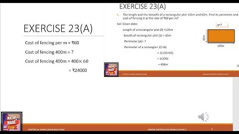 How to FIND PERIMETER OF A RECTANGLE || PERIMETER OF A RECTANGLE || MENSURATION || MATHS MADE EASY