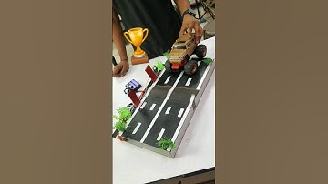 smart speed breaker & crossing award winning project inpire award Jawahar competition#sunrobotronics