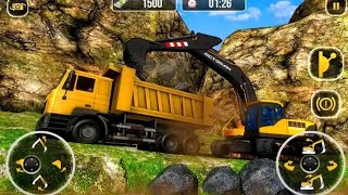Heavy Excavator Crane - City Construction JCB Simulator Game @gamemax5012 screenshot 3