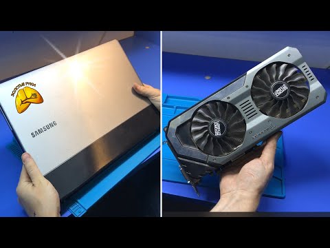 Видео: Майнер СЛЁЗНО попросил сделать  ДЕШЕВО GTX1080 Ti JetStream | SAMSUNG 17" np300e7Z - не видит HDD