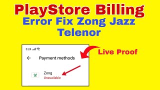 How To Enable Jazz Telenor Zong Billing Google Play Store | BUY PUBG UC Urdu/Hindi screenshot 5
