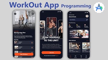 Workout app Android Studio Project - android studio Koala