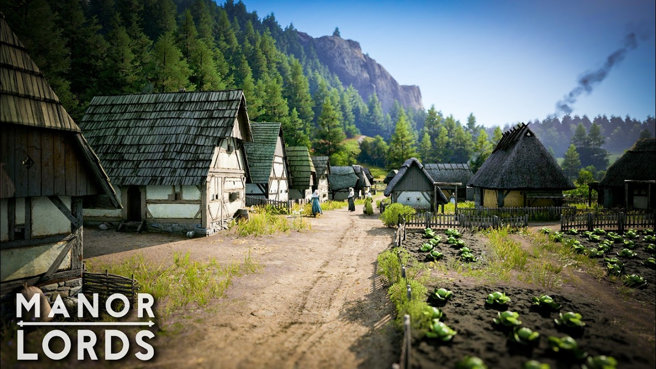 Manor Lords NEW UPDATE: Let's Build the PERFECT Medieval Village! (Relaxing Longplay)