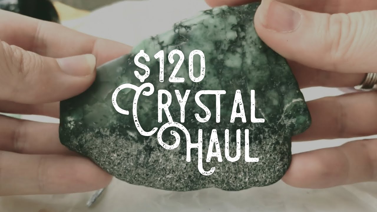 Crystal Haul I spent 120 at Rainbow Gift/Rock Shop in Pagosa Springs