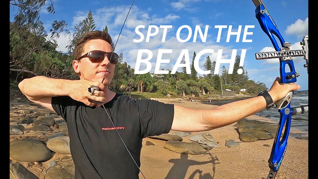 Archery training over the holidays I did SPT on the beach! YouTube