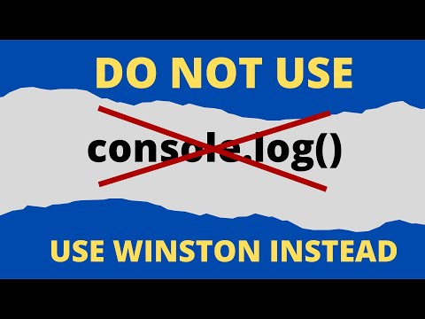 Video: Wat is Winston-logger?