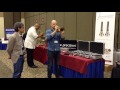 Adam Rapa testing Frate Precision mouthpieces -  ITG 2017