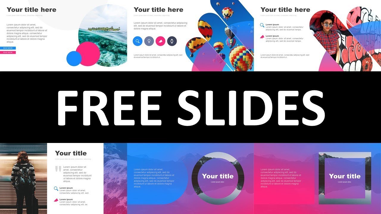 Free Powerpoint slides 400 k views special