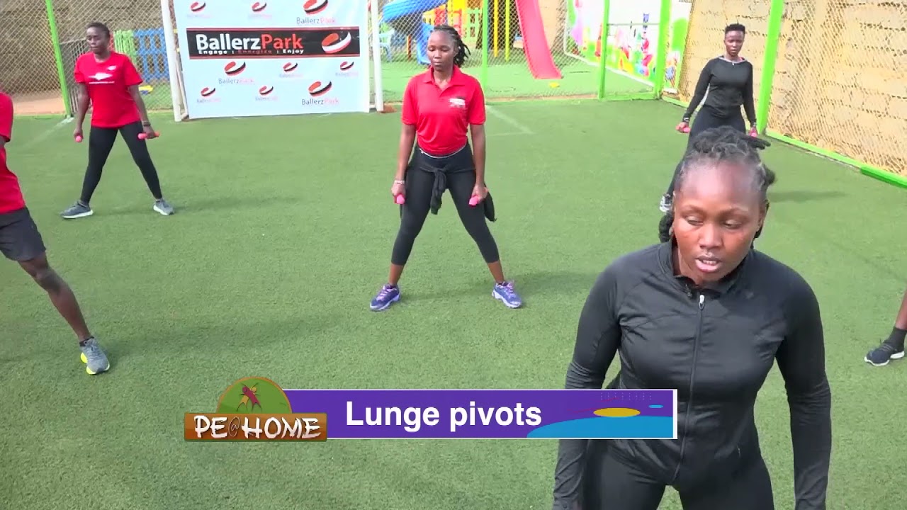 PE@HOME CITIZEN TV #DUMBBELCOMPLEX BY COACH DIANA