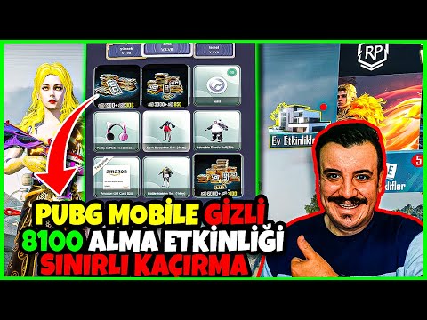 YENİ BELEŞ 9900 UC ALMA ETKİNLİĞİ GELDİ KAÇIRMA  PUBG MOBİLE