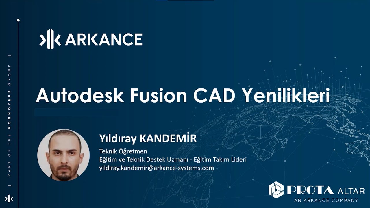 Fusion CAD Son Gelen Yenilikler Webinarı