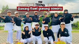 GUNUNG KAWI GUNUNG SEMERU || Lagu jawa viral( geografi tresno ) senam kreasi 