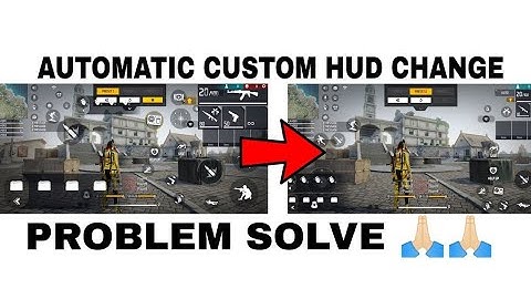 Free Fire Custom HUD Setting Changed Problem |FF New Setting After OB36 Update |Free Fire New Update