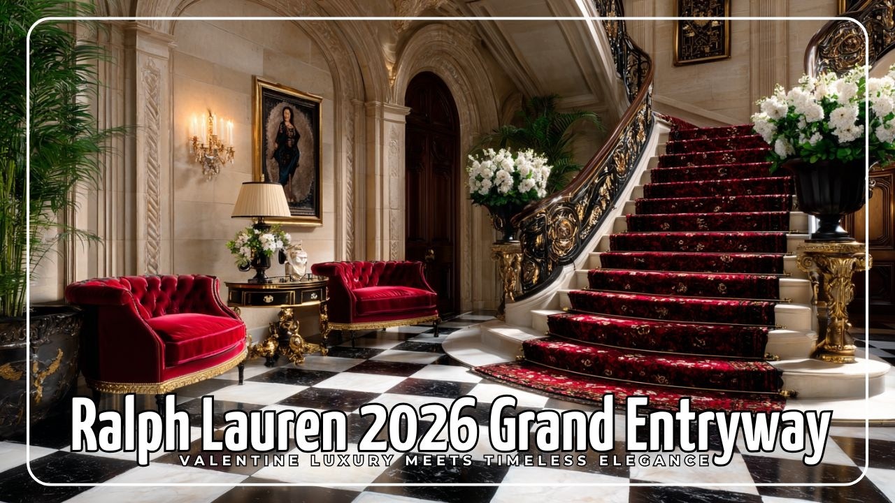 Ralph Lauren 2026 Grand Entryway: Valentine Luxury Meets Timeless ...