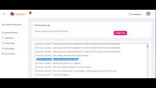 How to start BOT and ensure BOT is running properly