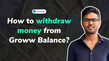 How to withdraw money from Groww Balance? (English)