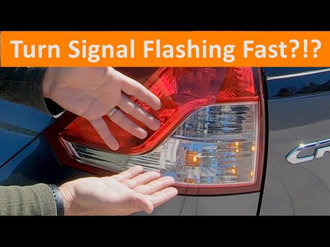 Turn Signal Blinking Fast - DIY Bulb Replacement Fix