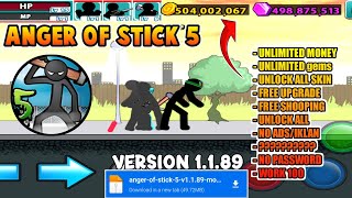 NEW UPDATE!! ANGER OF STICK 5 MOD APK V1.1.89 UNLIMITED MONEY screenshot 3