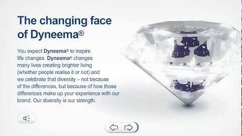 Dyneema Interactive Flash Animation