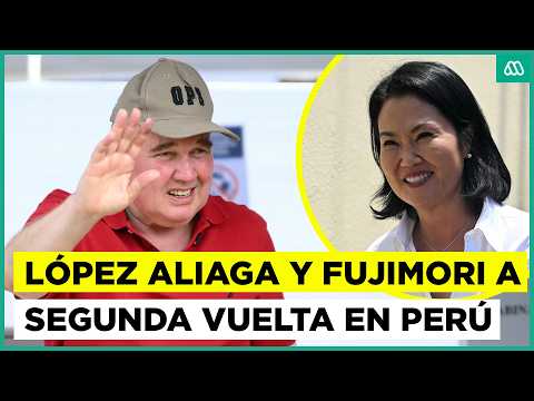 Perú: López Aliaga y Fujimori avanzan a segunda vuelta electoral