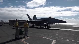 10 Minutes of Aircraft Carrier Operations - USS Ronald Reagan