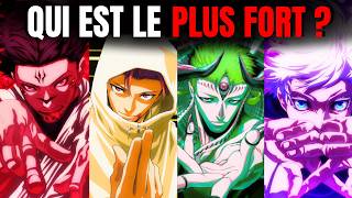 QUI EST LE PLUS FORT DES PLUS FORT ? TOP YUJI DABURA GOJO SUKUNA  - JUJUTSU KAISEN MODULO ANALYSE