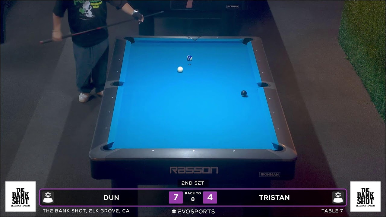 DUN vs TRISTAN - THE BANK SHOT - TABLE 7 | EvoSports