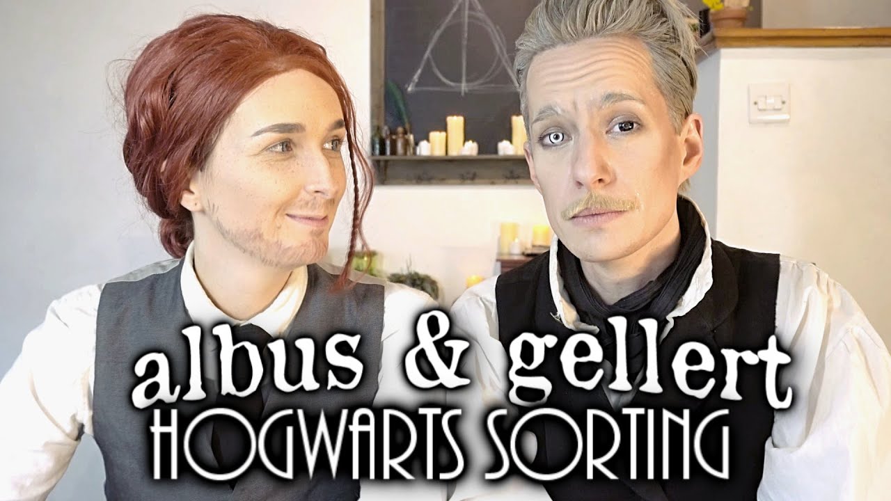 {albus & gellert: hogwarts sorting ceremony}