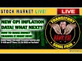 WHAT New CPI Inflation Data Means for The Stock Market Today &amp; How to Make Money Trading it LIVE!