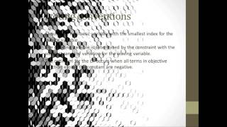 Survey of Dantzig Simplex Algorithm